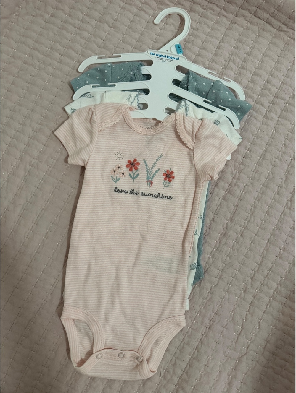 Carter’s Baby Girl Bodysuit Bundle – Size 6 Months
